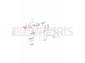 Triumph 2004 SPRINT ST 139277 > 208166 Front Mudguard