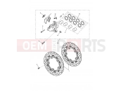 Triumph 2007 SPRINT ST 208167 > Front Brake Caliper & Discs