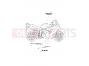 Triumph 2010 SPRINT ST 208167 > Bodywork - Decals