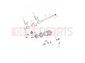 TRIUMPH SPRINT GT Gear Selector Drum Eng No 563847 >