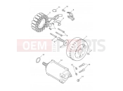 Triumph 2021 ROCKET 3 R Starter & Alternator