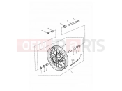 Triumph 1996 ADVENTURER Front Wheel