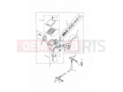 Triumph 1998 ADVENTURER Clutch Master Cylinder