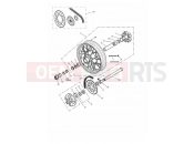 Triumph 2001 ADVENTURER Rear Wheel & Final Drive