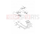 Triumph 2001 ADVENTURER Exhaust System