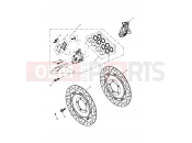 Triumph 2005 ROCKET III, CLASSIC & ROADSTER Front Brake Caliper & Discs