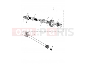 Triumph 2008 ROCKET III, CLASSIC & ROADSTER Transmission Damper, Drive Shaft