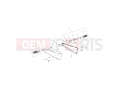 TRIUMPH ROCKET III, CLASSIC & ROADSTER Rear Footrests & Mountings