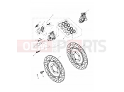 Triumph 2009 ROCKET III TOURING Front Brake Caliper & Discs