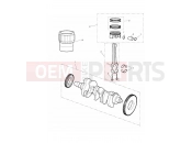 Triumph 2012 ROCKET III TOURING Crankshaft, Connecting Rods...