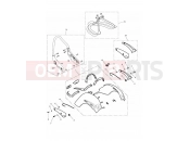 TRIUMPH ROCKET III TOURING Rear Mudguard 574820