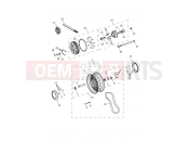 Triumph 2015 THUNDERBIRD LT Rear Wheel & Final Drive