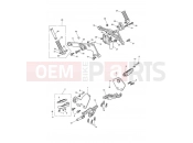 Triumph 2011 THUNDERBIRD STORM Footrests & Mountings
