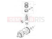 Crankshaft, Connecting Rods & Pi - Triumph BONNEVILLE T100 EFI 2012