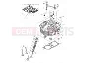 Cylinder Head & Valves - Triumph BONNEVILLE T100 EFI 2012