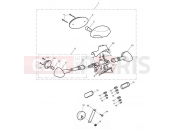 Rear Light & Rear Indicators - Triumph BONNEVILLE T100 EFI 2012