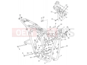 Triumph 2018 BONNEVILLE T100 Main Frame Assembly