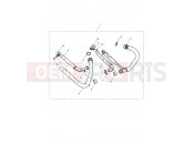 Triumph 2019 BONNEVILLE T100 Exhaust Header, Pair, Black