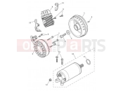 Alternator & Starter Motor - Triumph BONNEVILLE T100 2020