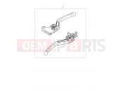 Lever Kit, Adj, Long - Triumph BONNEVILLE T100 2020
