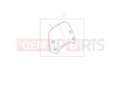 Triumph 2021 BONNEVILLE T100 Screen, Short, Dark Tinted