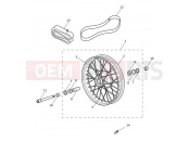 Triumph 2016 BONNEVILLE T120 Front Wheel