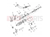 Triumph 2017 BONNEVILLE T120 Gear Selectors & Pedal