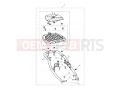 Triumph 2021 BONNEVILLE T120 Top Box Mounting Kit, Black