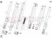 DUCATI 2003 Supersport 800 S FRONT FORK » FRONT SUSPENSION