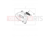 Triumph 2020 STREET SCRAMBLER Sprocket Cover Kit, Chrome