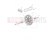 Triumph 2021 STREET SCRAMBLER Front Wheel