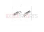 Triumph 2021 STREET SCRAMBLER Rear Footrest, Pair