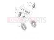 TRIUMPH SCRAMBLER 1200 XC Front Brake Caliper & Discs