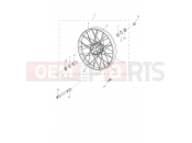 Triumph 2020 SCRAMBLER 1200 XC Front Wheel