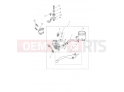 Triumph 2021 SCRAMBLER 1200 XE Front Master Cylinder Assy
