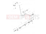 TRIUMPH Tiger 800 > 674841 TIGER 800XC Gear change mechanism