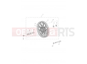 TRIUMPH Tiger 800 > 674841 TIGER 800XC Front Wheel