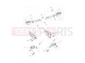 Footrests & Mountings - Triumph TIGER 800 XCA 855532 > 2018