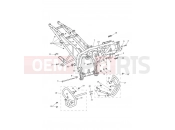 Main Frame & Fittings - Triumph TIGER 800 XCA 855532 > 2019