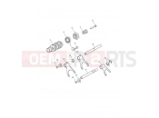 TRIUMPH TROPHY 1215 Gear Selector Drum