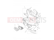Triumph 2018 TROPHY 1215 SE RH Side Fairings
