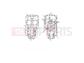 Triumph 2014 SPEEDMASTER EFI Crankcase Bolts