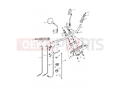 Triumph 2011 SPEEDMASTER EFI Handlebars, Top Yoke 469050
