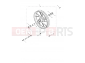 Triumph 2021 TIGER 900 GT Front Wheel