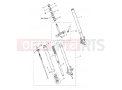Triumph 2021 TIGER 900 GT Front Forks & Yokes