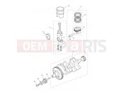 Triumph 2020 TIGER 900 GT Pro Crankshaft,ConnectingRods Piston