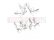 TRIUMPH TIGER 1200 XCA Footrests & Mountings