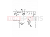 Triumph 1996 TROPHY 29156 > Ignition Switch & Lock Set