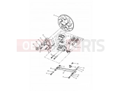 Triumph 1999 TROPHY 29156 > Rear Brake Caliper & Disc