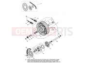 TRIUMPH SCRAMBLER CARB Rear Wheel & Final Drive